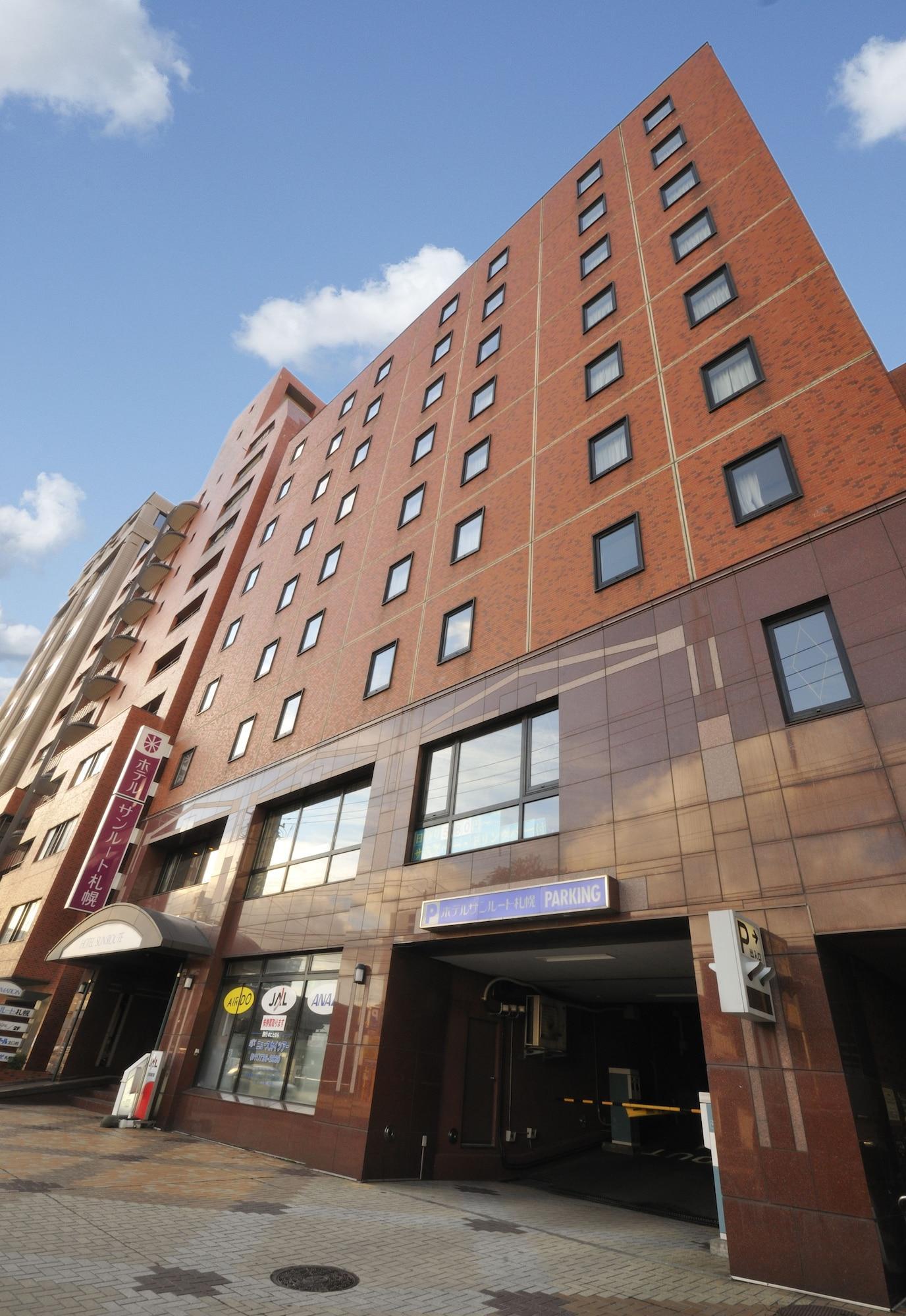 Hotel Sunroute Sapporo Zewnętrze zdjęcie