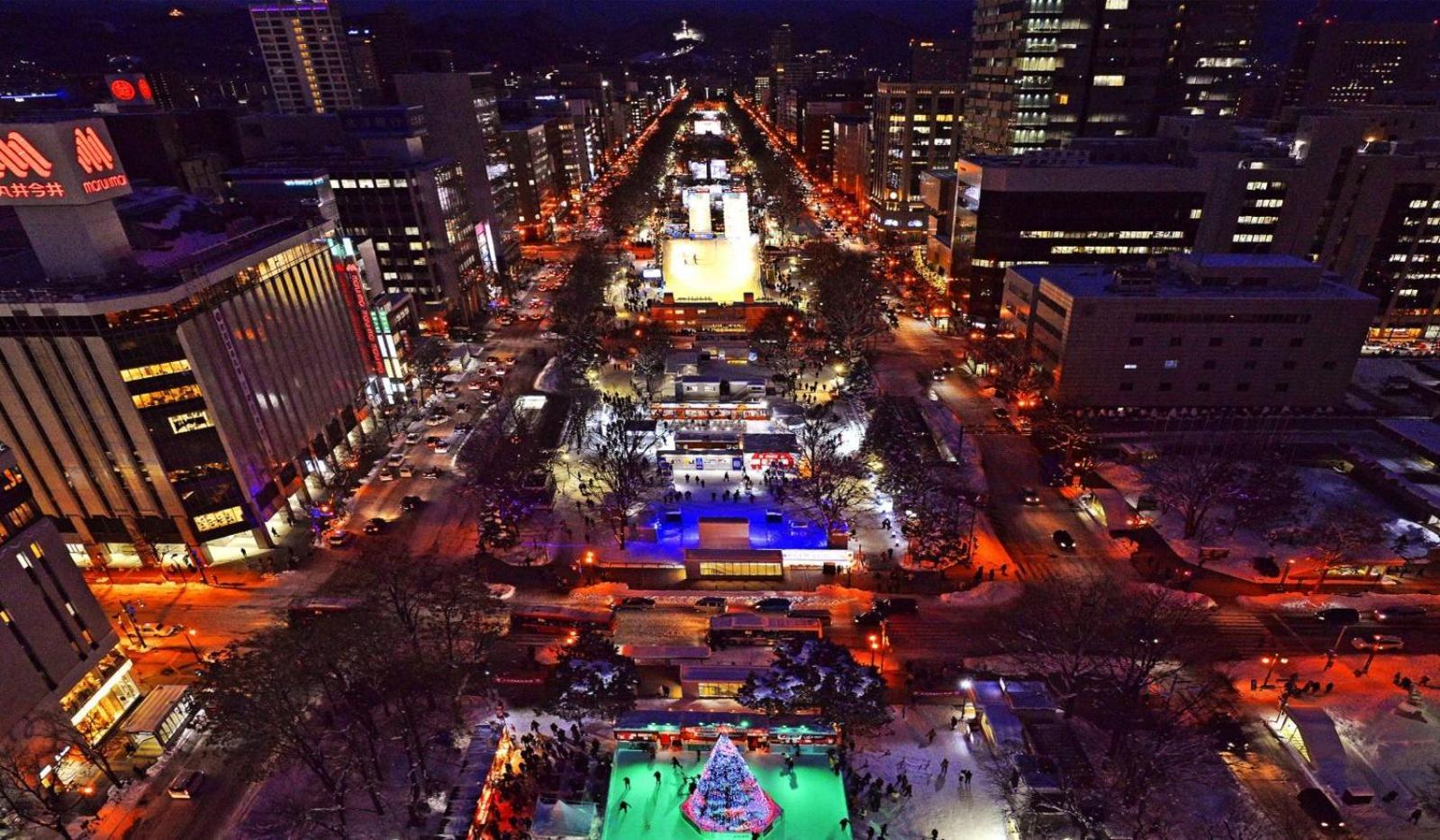 Hotel Sunroute Sapporo Zewnętrze zdjęcie
