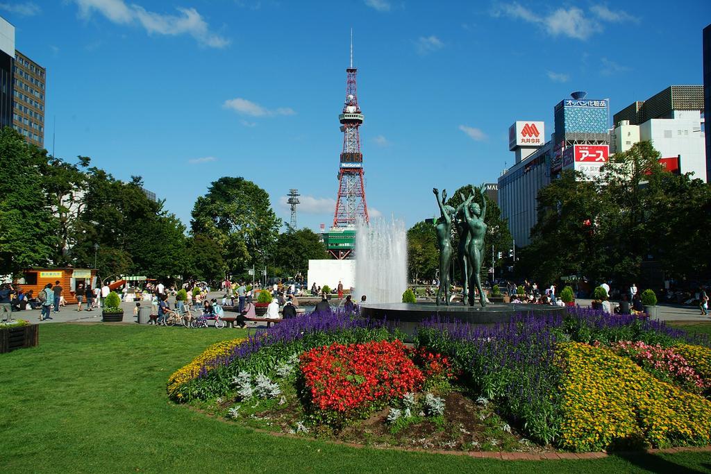 Hotel Sunroute Sapporo Zewnętrze zdjęcie